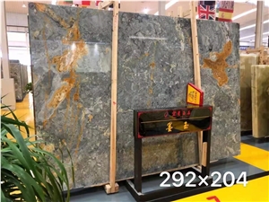 Afghanistan Black Jade Onyx Polished Big Slabs & Tiles